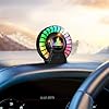 Car Diffuser Air Freshener Atmosphere Light, Smart Car Air Freshener With Led, Airoutlet Perfume LED Light, Recharge Automotive Ambient Lighting Music Luminous Vibration Rhythm Fragrance Lamp #1