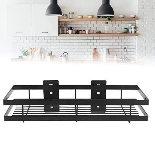 Étagère à épices murale, rangement à épices en fer, étagère à épices suspendue pour cuisine, rangement mural, armoire, garde-manger(Small)