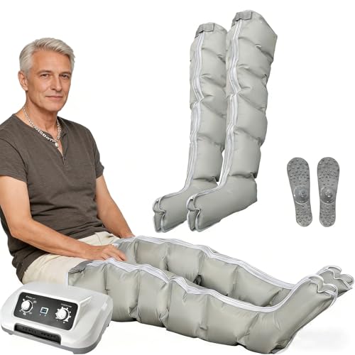 GZGHRZQS Presoterapia para Casa Piernas Abdomen XXL Presoterapia En Casa Piernas Completas Y Abdomen Profesional Botas Presoterapia Piernas Drenaje Linfatico Piernas Maquina Presoterapia