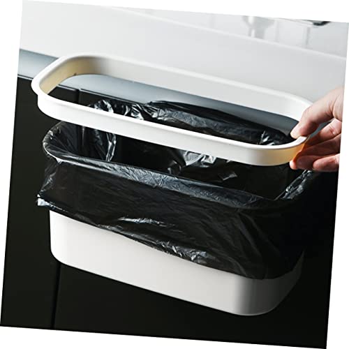 Canecas de basura colgantes Sosoport blancas para cocina miniatura 4