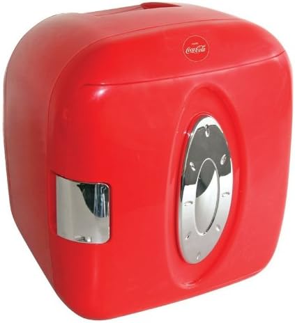 Koolatron Coca-Cola 9-Can Capacity Mini Fridge in Red