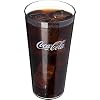 Carlisle FoodService Products 52243550G Stackable Restaurant SAN Plastic Coca-Cola Tumbler/Cup, 24 oz, Clear (Pack of 72)