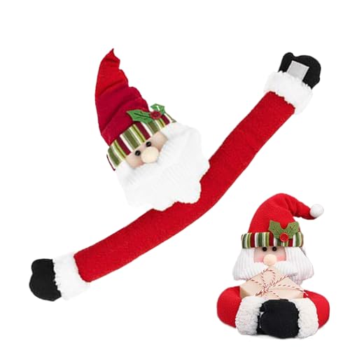 Zahoken Sujetadores para Cortinas Navidad - Decoración Navideña para Ventanas con Hebilla De Santa - Soportes para Ventanas Decoración Navidad Dormitorio Salón Cocina Baño