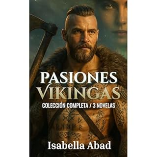 PASIONES VIKINGAS. Romance vikingo en la Edad Media Audiolibro Por Isabella Abad arte de portada
