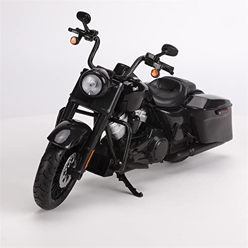 Moto 1:18 Harley Road King Spécial 2017 miniature métal contre manque de place