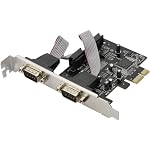 DIGITUS – DIGITUS IO-Karte, PCIe, Serielle Schnittstelle, 2-Port DSUB-