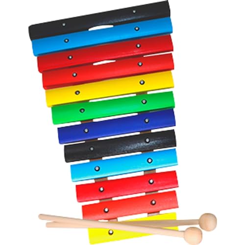Xilofone Infantil De Madeira 12 Notas Phx