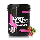 LYFT LABS HYDRATION Electrolytes Powder for Hydration Cramp Relief Headache Recovery & Energy – Low Sugar Clean Ingredients with Vitamin C – Keto, Vegan Low Carb – 40 Servings
