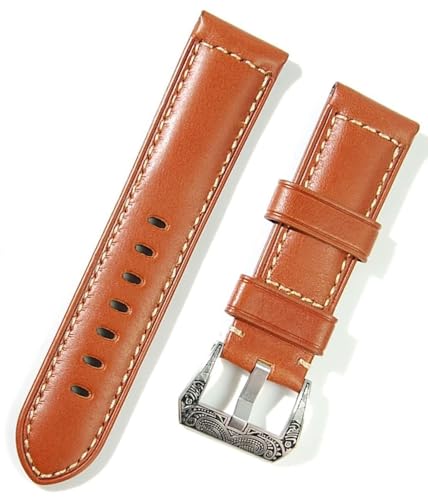 Bracelet de montre en cuir 24mm Italie, l'esprit vintage intemporel