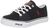 Polo by Ralph Lauren Cantor Fashion Sneaker (Toddler/Little Kid/Big Kid),Black,2 M US Little Kid