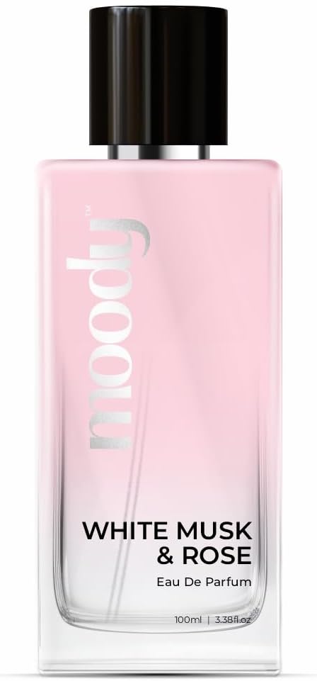 Premium White Musk & Rose Fruity & Floral Perfume for Women | Long Lasting Scent Upto 8 Hours | Luxurious EDP Fragrance with 20% Perfume Oil, 100ml
