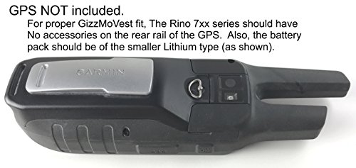 Case Cover Compatible With Garmin Rino 750 755 755T Made In The Usa, Blk #TOP4