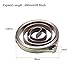 uxcell Drill Press Spring Drill Press Quill Feed Return Coil Spring Assembly Spring Steel Chemical Blackening Finish 680mm Expand Long 36x6x0.65mm 2 Pcs