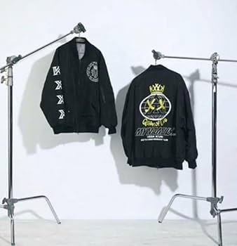 倖田來未　20周年記念　MA-1 Lサイズ　銀テープ&チケット付 Amazon.co.jp: 倖田來未 倖田組限定20周年記念グッズ MA-1 S