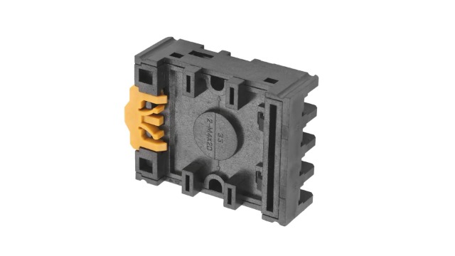Base Rel&egrave; 8 Pin Con 2 Aperti E 2 Chiusi - Montaggio Su Guida Per MK2P, AH3, JQX-10F E Altri Rel&egrave;