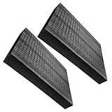 LOLIPPYY 2 Stück Teiliges Schwarzes Pe schaumstoff polster Stoßdämpfend Flexibel Anpassbar Vielseitig Einsetzbar als Verpackungseinlage für Expressversand und Sichere Transportpolsterung