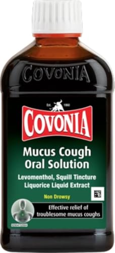 Image of Covonia Mucus Cough Oral Solution, Loosens Chesty Coughs, 300ml