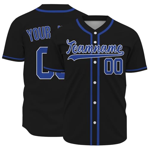 Customized Classic Baseball Jersey for Men Women Custom Classic Baseball Jersey with Logo Button Down Teams Shirts