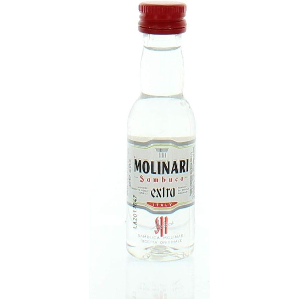 Generico 6 Bottiglie Mignon di Sambuca 6 bottigliette da 30 ml