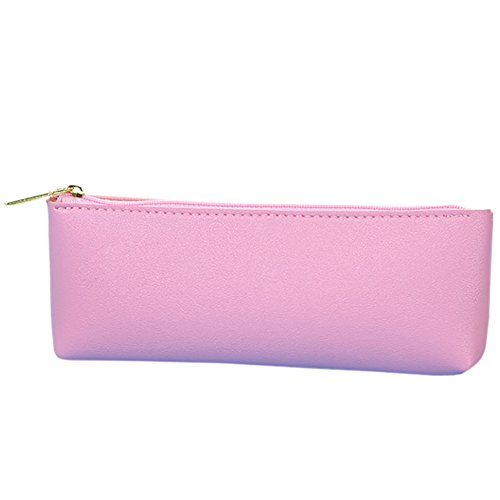 Vi.yo Estuche Para Lápices Lona Simple Color Liso Bolsa para Bolígrafos Bolsa de Almacenamiento para Cosméticos