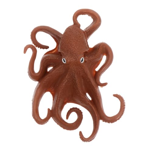 Image of Toyvian Octopus Aquarium Ornament Octopus Figure Fish Tank Landscape Decor Artificial Sea Life Decoration