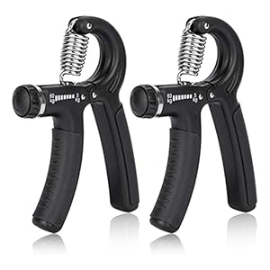peinat 2 Pack Hand Grips Strengthener Hand Grippers Exerciser Adjustable Resistance 11-132 LBS for the Recovery of Patients With Hand Injury, Athletes and Musicians