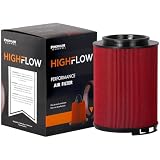 HIGHFLOW High Performance, Pre-Oiled Disposable Engine Air Filter PA5556X | Fits 2004-2006