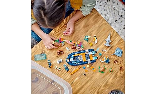 Lego 6425845 City Explorer Diving Boat 60377 Ocean Building Toy, Includes A Coral Reef Setting thumb #1