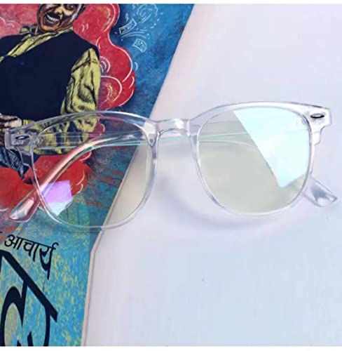 Image of IFLASH Zero Power Light Weight Computer Readers Blue Light Blocking Eye Glasses Men Women | Anti Glare UV Blu Ray light Filter Cut Reflection Protection Lens TR90 Frames