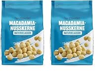 by Amazon MACADAMIA-NUSSKERNE, Ungesalzen 200 g (Pack of 1) (Packung mit 2)