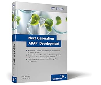 Hardcover Next Generation ABAP Development Book