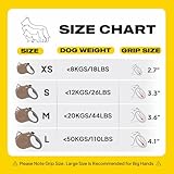 Fida Einziehbare Hundeleine, 4,8 m, für kleine Hunde bis zu 11,8 kg, 360° verhedderungsfrei, Kaffee/Braun