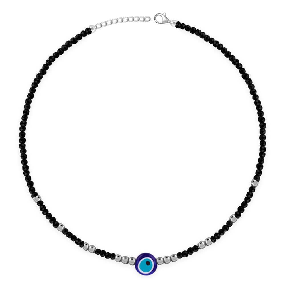 giva 925 Silver Precious Evil Eye Anklet | Gifts for Women and Girls | With Certificate of Authenticity and 925 Stamp | 6 Months Warranty-picture-29
