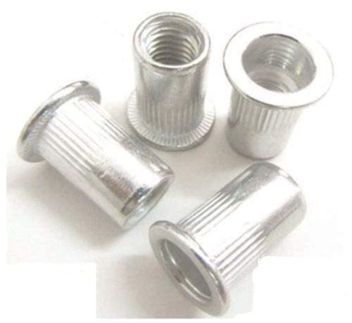25pcs Aluminum M8x1.25 Rivet Nut Rivnut Insert Nutsert 8mm