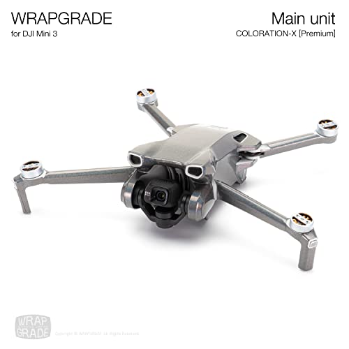 WRAPGRADE Skin Stickers compatible with DJI Mini 3, Coloration-x, Small - Image 2