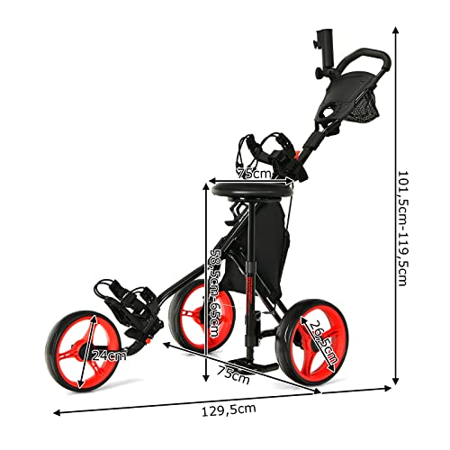 Comparte este contenido con los demás golfistas Buffer Email Print Facebook Linkedin Telegram Pinterest Twitter Whatsapp Comienza a entrenar con tu propio entrenador personal Pulsa aqui 👆 si quieres tener un estilo de vida mas saludable COSTWAY-Carro-de-Golf-con-3-Ruedas-y-Plegable-Carro-de-Golf-a-Empujar-y-con-4-Posiciones-Regulables-en-Altura-Porta-Paraguas-Regulable-y-Asiento-Bolsa-Porta-Bebidas-Freno-de-Pedal
