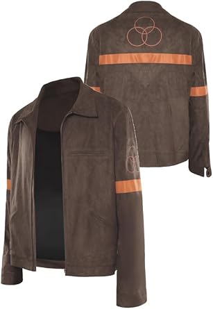 TWD Rick Grimes Costume Police Rick Cosplay Jacket Sheriff Coat Adults Mens TWD Halloween Outfits Daily Wear