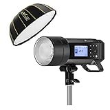 Flashpoint XPLOR 400PRO TTL Battery-Powered Monolight with Built-in R2 2.4GHz Radio Remote System...