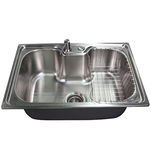 Cuba Cozinha Pia Inox Acessórios Vitorelli 60X42 + Tábua De Corte