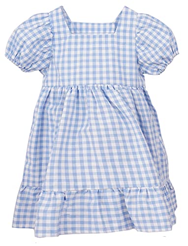 Toddler Little Girls Short Sleeve Cotton Dress Spring Summer Casual Polo Playwear Shirts Dresses 2-7 Years