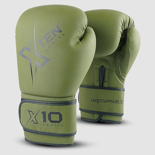 Gants de boxe entraînement sac de frappe XTEN ventilés pour la gym