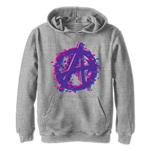 Sweat-shirt à capuche Avengers Glitch Icon pour enfants et garçons