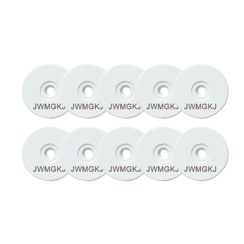 JWM Lot de 10 étiquettes RFID Guard Patrol 125 kHz, jeton WM-40A pour 5000 V5, 5000 V8, 5000 V+, 5000 V4S, 5000 x 1