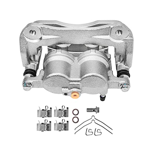 Image of Detroit Axle - Front Brake Caliper Brake Pads for Lexus RX350 RX450h | Lexus NX200t NX250 NX300 NX300h NX350 NX350h Toyota Crown Highlander, Copper-Free Ceramic Brake Pad Brake Caliper Replacement