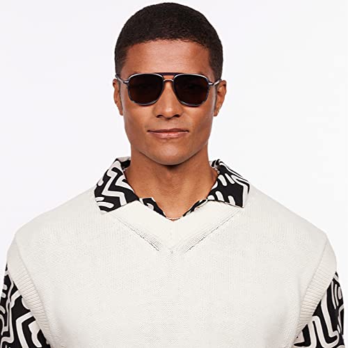 Image of Hip Hop Full Rim Square Branded and Stylish Sunglasses For Men & Women | Polarized and 100% UV Protected | Medium | LK S15200