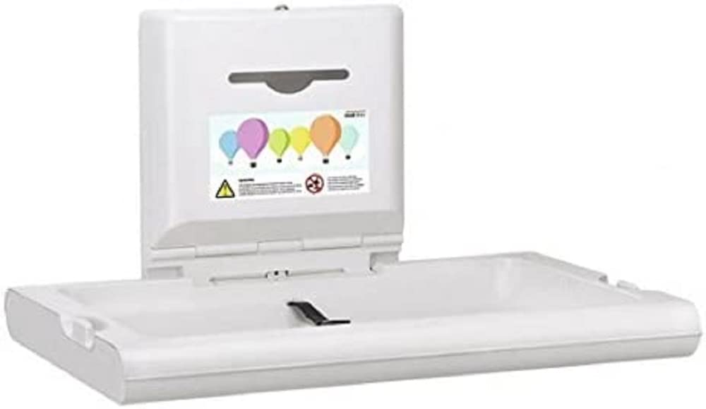 ALLCARE 14310 Mediclinics CP0016H Baby-Wickelstation Weiß, horizontal