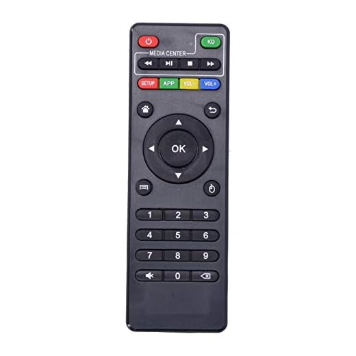 TV Box Fjärrkontroll för Box MXQ, MXQ PRO, MXQ-4K, M8S, M8N, T95, T95M, T95N, T95X, X96, X96mini, H96, H96 Pro Media Player Fjärrkontroll, Fjärrkontroll Avstånd> 10m