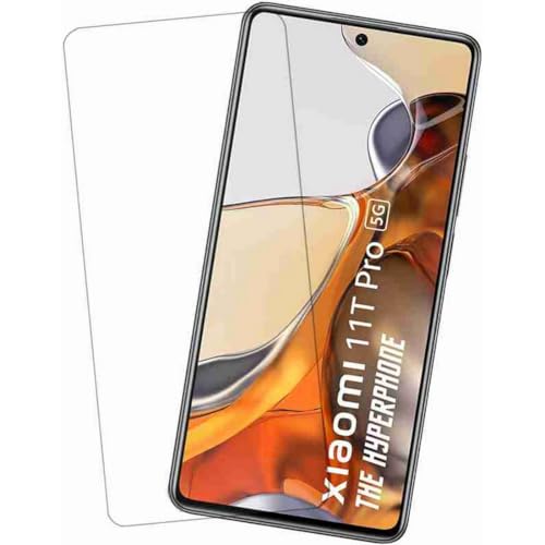 Image of Embed HD-Clear Screen Guard for Xiaomi 11T Pro 5G - Harder or Durable Plastic & More Impact-Resistant Than Glass, with Free Installation Kit