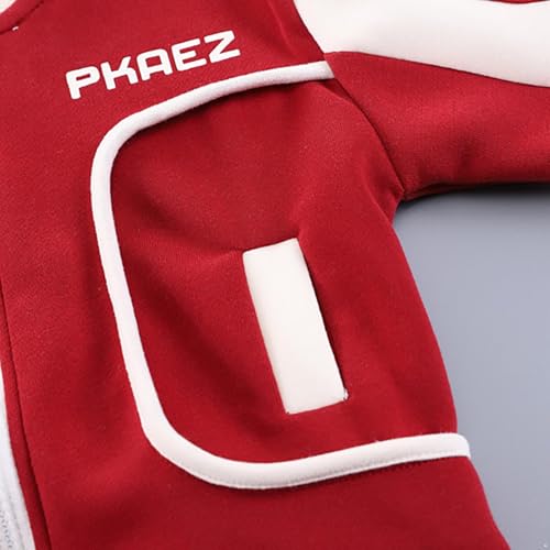 Toddler Boys 3Pcs Clothes Outfits Varsity Jacket Casual School Uniform Coat Sportwear2