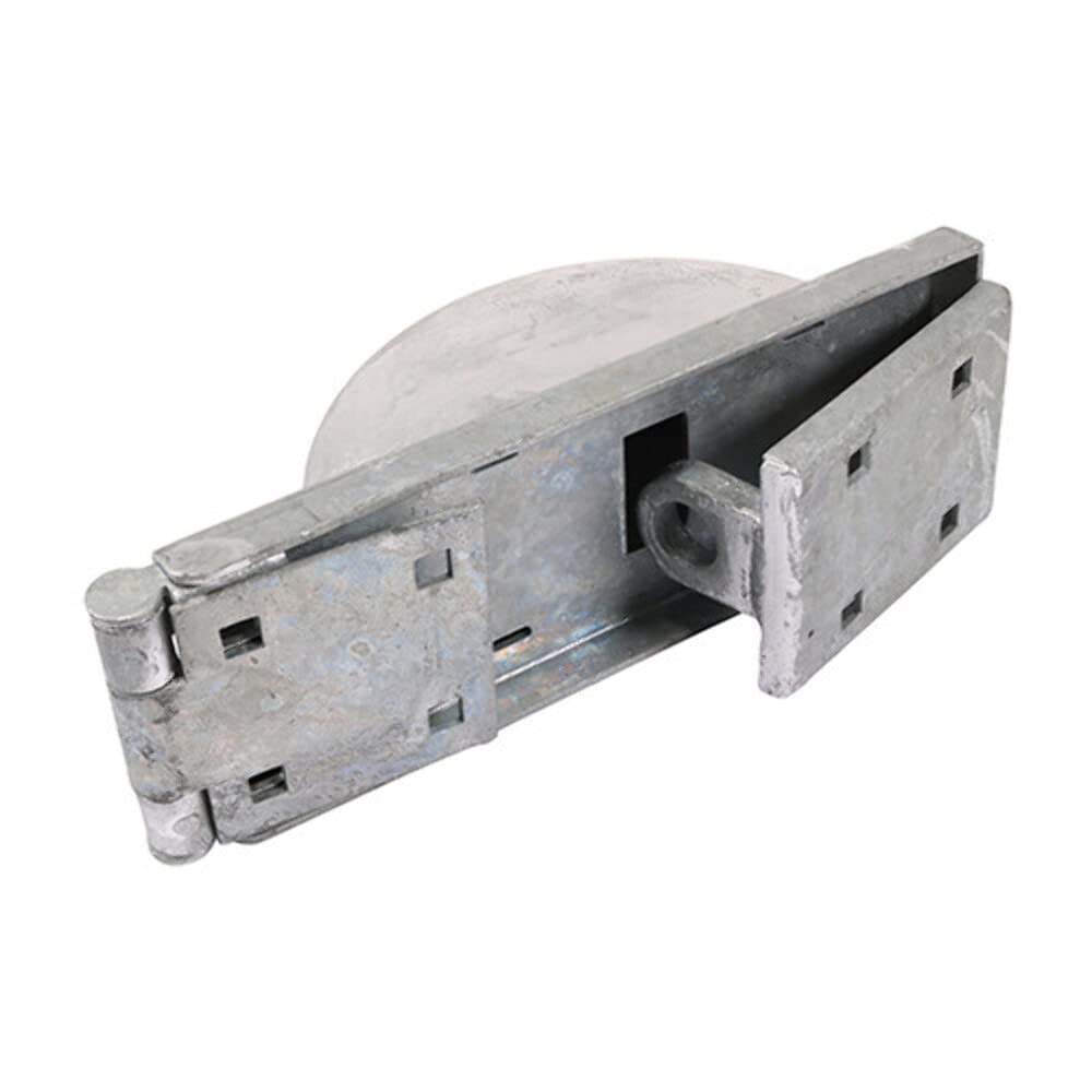 B&Q -  Heavy Duty Padlock Protection Bar Right Hot Dipped Galvanised7.5"
